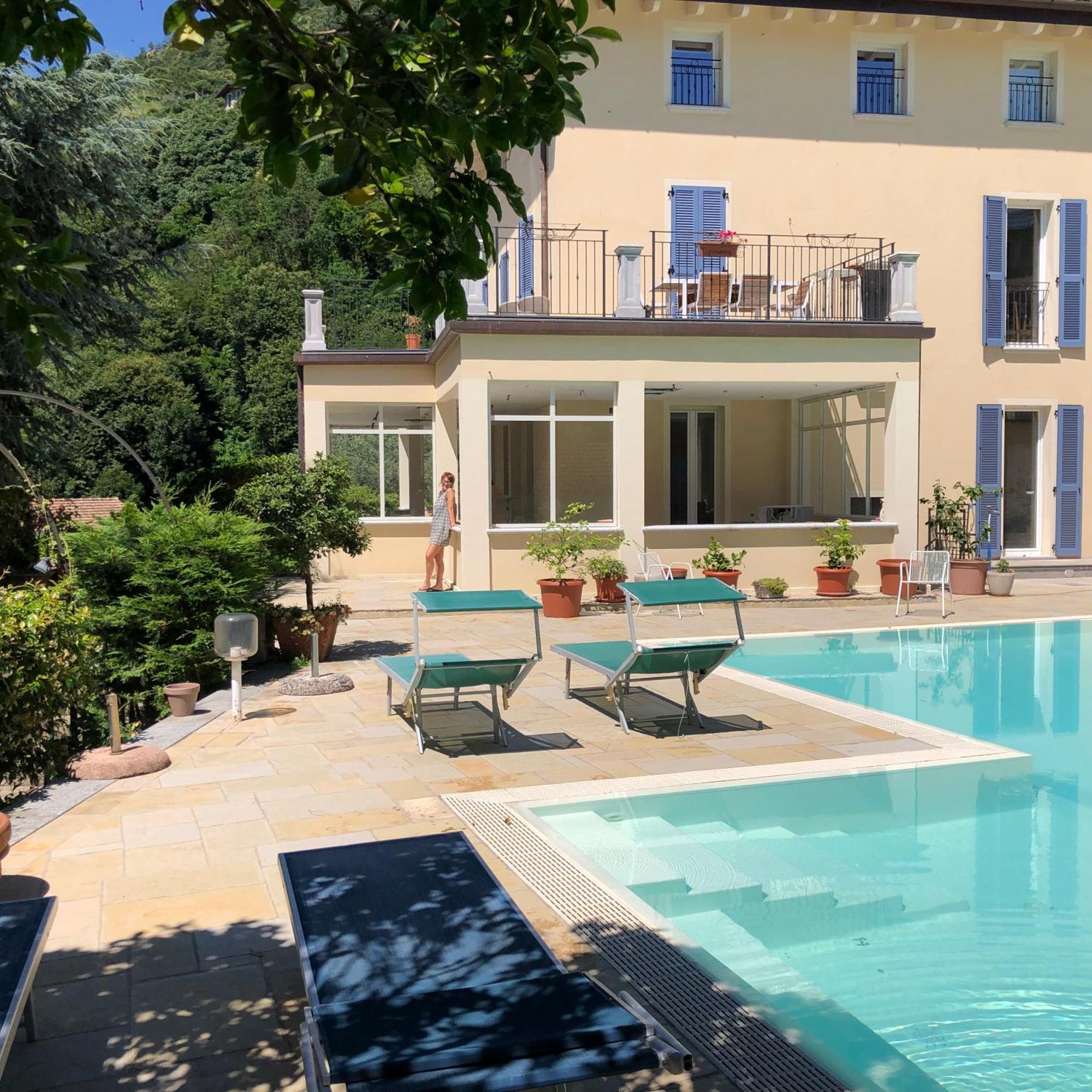 Villa Eden Jacuzzi Pool & Private Parking Домазо Экстерьер фото